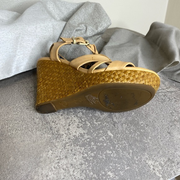 #20 Strappy Platform Wedge Sandals - Picture 4 of 5